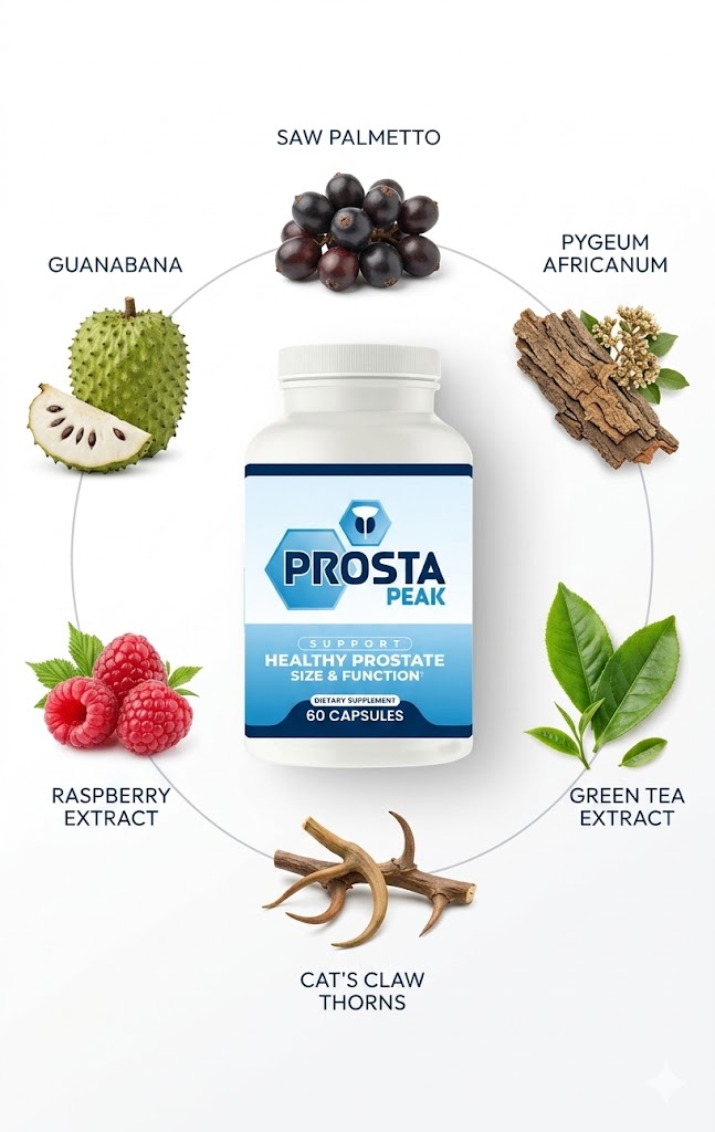 Prosta Peak Supplement Formula Banner